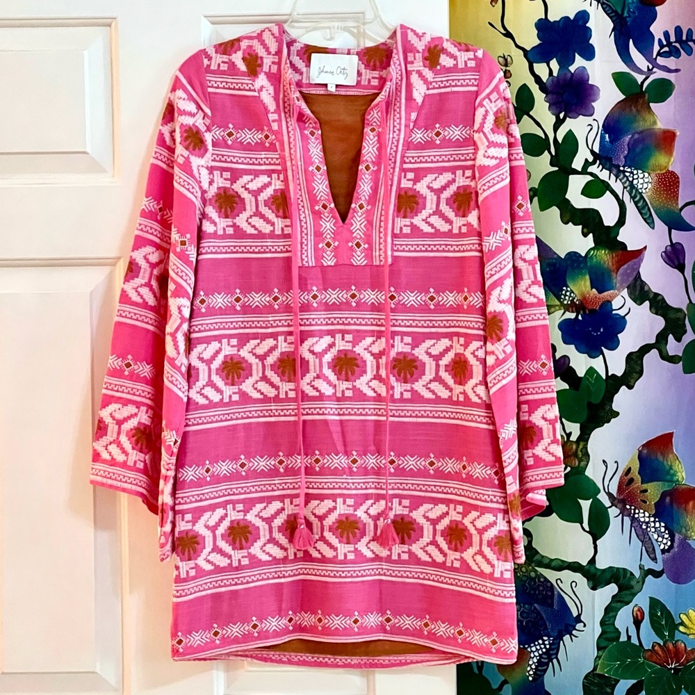 🌺🎉HP🎉🌺 NWOT Johanna Ortiz Apurimac Embroidered Mini Dress - Picture 10 of 16